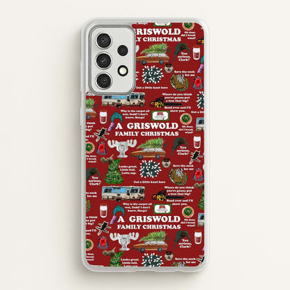 Christmas Holiday Collage  -  Phone Case for Galaxy A52 / A52s