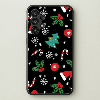 Christmas Objects Pattern  -  Phone Case for Galaxy A13