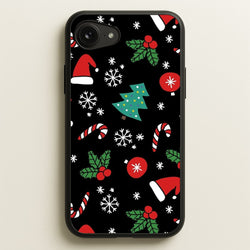 Christmas Objects Pattern  -  Phone Case for iPhone 16e
