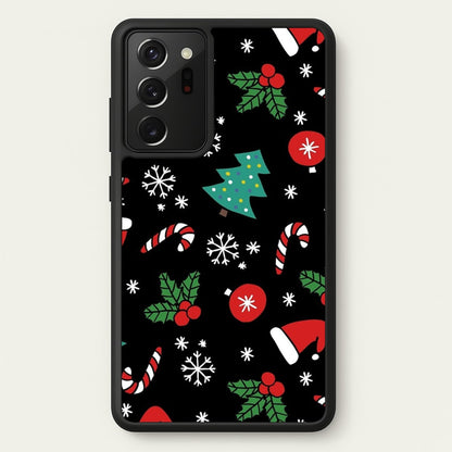 Christmas Objects Pattern  -  Phone Case for Galaxy Note 20 Ultra