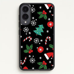 Christmas Objects Pattern  -  Phone Case for Galaxy S25 Edge