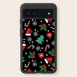 Christmas Objects Pattern  -  Phone Case for Google Pixel 7