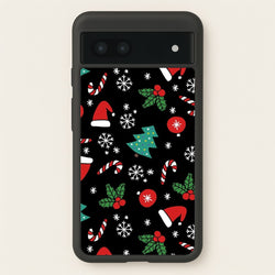 Christmas Objects Pattern  -  Phone Case for Google Pixel 6a