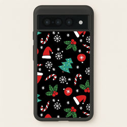 Christmas Objects Pattern  -  Phone Case for Google Pixel 7 Pro