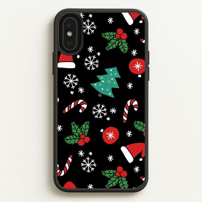 Christmas Objects Pattern  -  Phone Case for iPhone XS Max