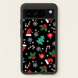 Christmas Objects Pattern  -  Phone Case for Google Pixel 8 Pro