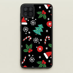 Christmas Objects Pattern  -  Phone Case for Galaxy A12