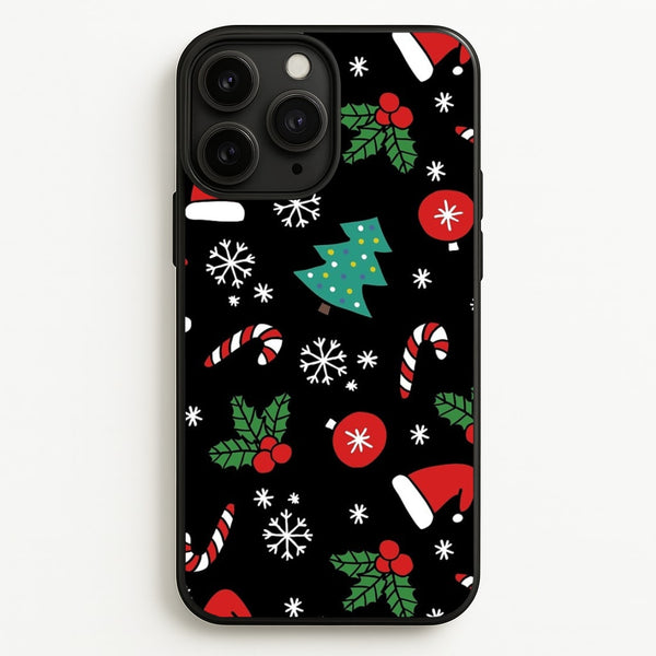 Christmas Objects Pattern  -  Phone Case for iPhone 11 Pro