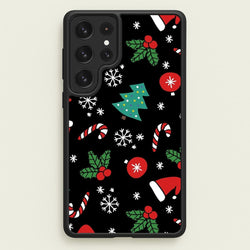Christmas Objects Pattern  -  Phone Case for Galaxy S23 Ultra