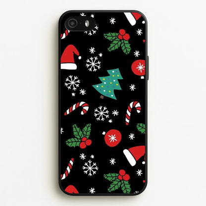 Christmas Objects Pattern  -  Phone Case for iPhone 5 / 5s / SE 2016