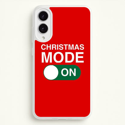 Christmas Mode On  - Elf Phone Case for Galaxy S25 Edge