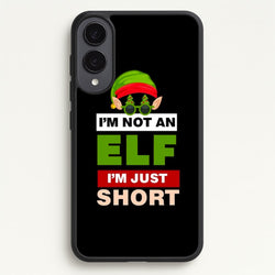 I'm Not An Elf I'm Just Short - Christmas  - Elf Phone Case for Galaxy S25 Edge