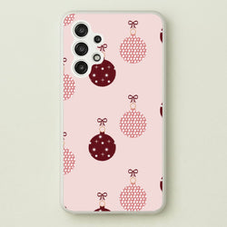 Christmas Bauble Pattern  - Christmas Phone Case for Galaxy A13