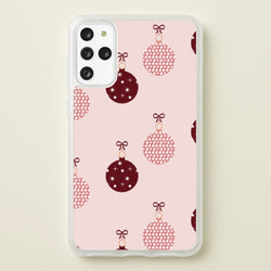 Christmas Bauble Pattern  - Christmas Phone Case for Galaxy S20 Plus