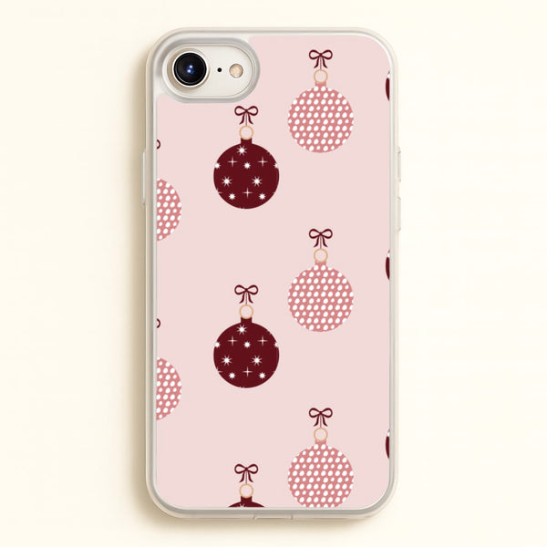 Christmas Bauble Pattern  - Christmas Phone Case for iPhone 6 / 7 / 8 / SE