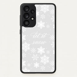 Let It Snow Christmas Pattern  - Christmas Phone Case for Galaxy A33