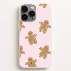 Gingerbread Men Christmas Pattern Phone Case