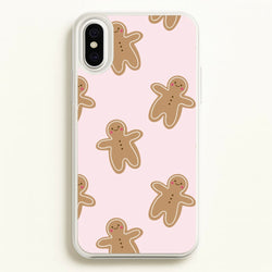 Gingerbread Men Christmas Pattern  - Christmas Phone Case for iPhone XS Max