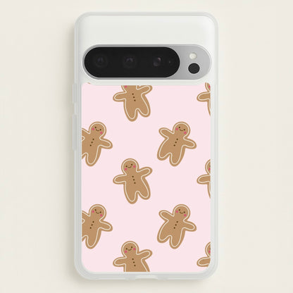 Gingerbread Men Christmas Pattern  - Christmas Phone Case for Google Pixel 9 Pro XL