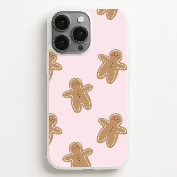 Gingerbread Men Christmas Pattern  - Christmas Phone Case for iPhone 13 Pro Max