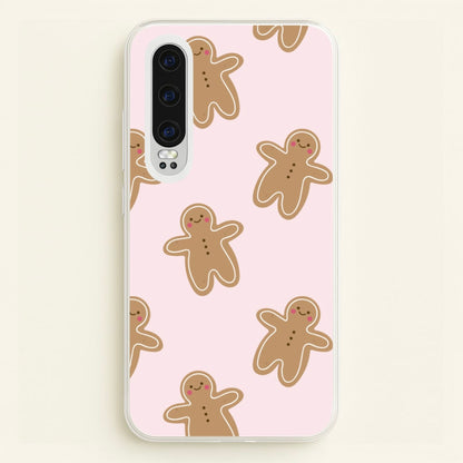 Gingerbread Men Christmas Pattern  - Christmas Phone Case for Huawei P30