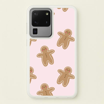 Gingerbread Men Christmas Pattern  - Christmas Phone Case for Galaxy S20 Ultra