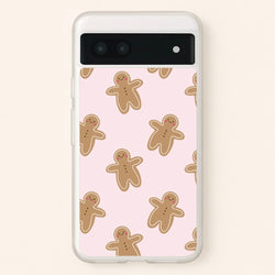 Gingerbread Men Christmas Pattern  - Christmas Phone Case for Google Pixel 7a