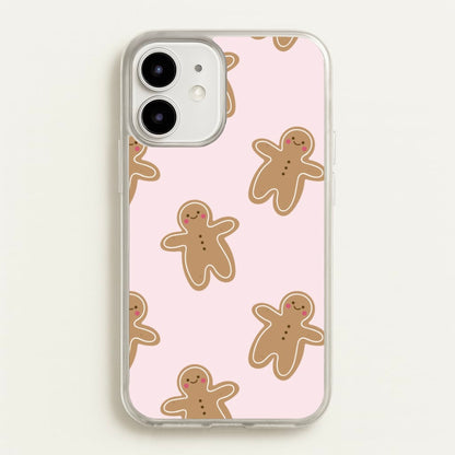 Gingerbread Men Christmas Pattern  - Christmas Phone Case for iPhone 12 Mini