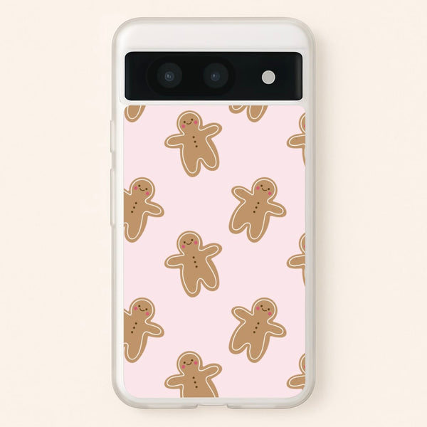 Gingerbread Men Christmas Pattern  - Christmas Phone Case for Google Pixel 8a
