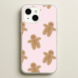 Gingerbread Men Christmas Pattern  - Christmas Phone Case for iPhone 15