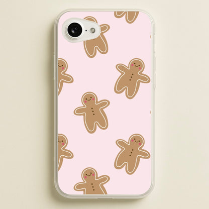 Gingerbread Men Christmas Pattern  - Christmas Phone Case for iPhone 16e