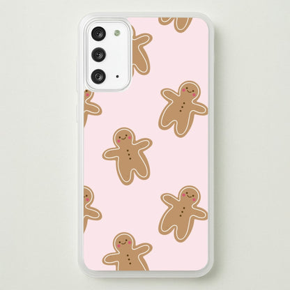 Gingerbread Men Christmas Pattern  - Christmas Phone Case for Galaxy Note 20