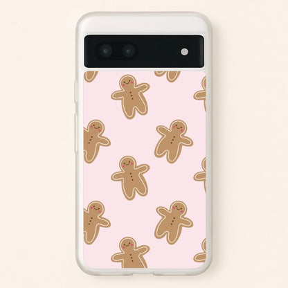Gingerbread Men Christmas Pattern  - Christmas Phone Case for Google Pixel 6a