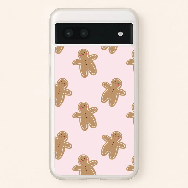 Gingerbread Men Christmas Pattern  - Christmas Phone Case for Google Pixel 6a