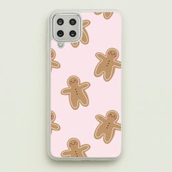 Gingerbread Men Christmas Pattern  - Christmas Phone Case for Galaxy A12