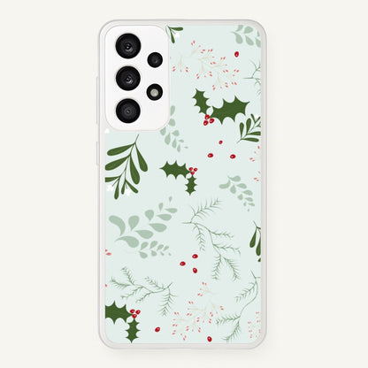 Christmas Floral Pattern  - Christmas Phone Case for Galaxy A53