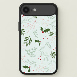 Christmas Floral Pattern Phone Case for iPhone 17 Air