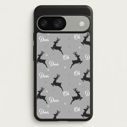 Oh Deer Christmas Pattern  - Christmas Phone Case for Google Pixel 9 / 9 Pro