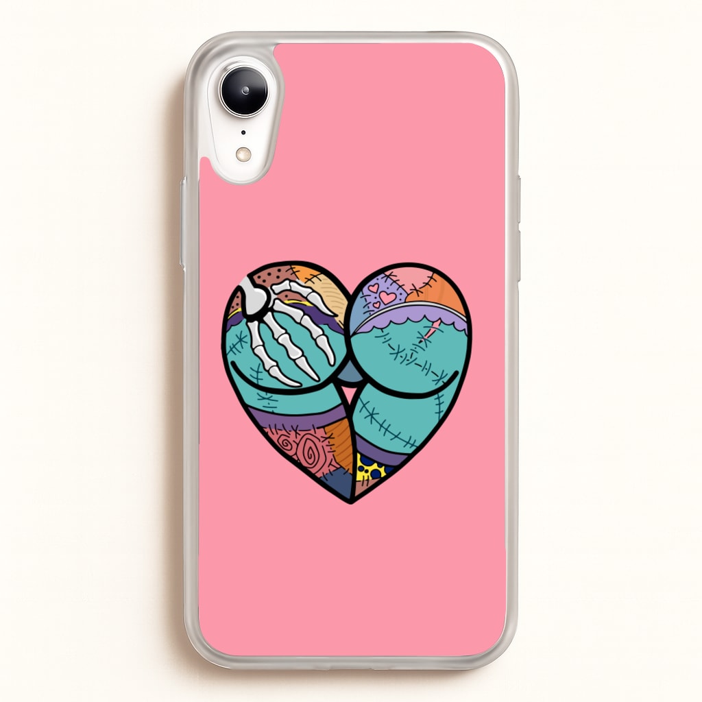 Sally And Jack Heart - TNBC  - Christmas Phone Case for iPhone XR