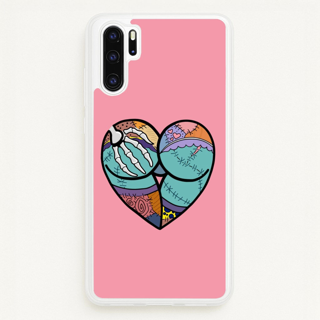 Sally And Jack Heart - TNBC  - Christmas Phone Case for Huawei P30 Pro