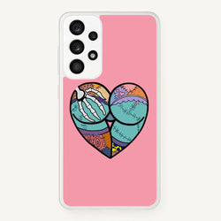 Sally And Jack Heart - TNBC  - Christmas Phone Case for Galaxy A33