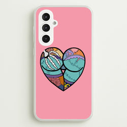 Sally And Jack Heart - TNBC  - Christmas Phone Case for Galaxy S23FE