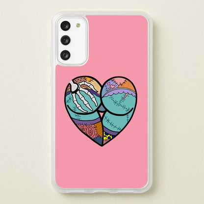 Sally And Jack Heart - TNBC  - Christmas Phone Case for Galaxy S20