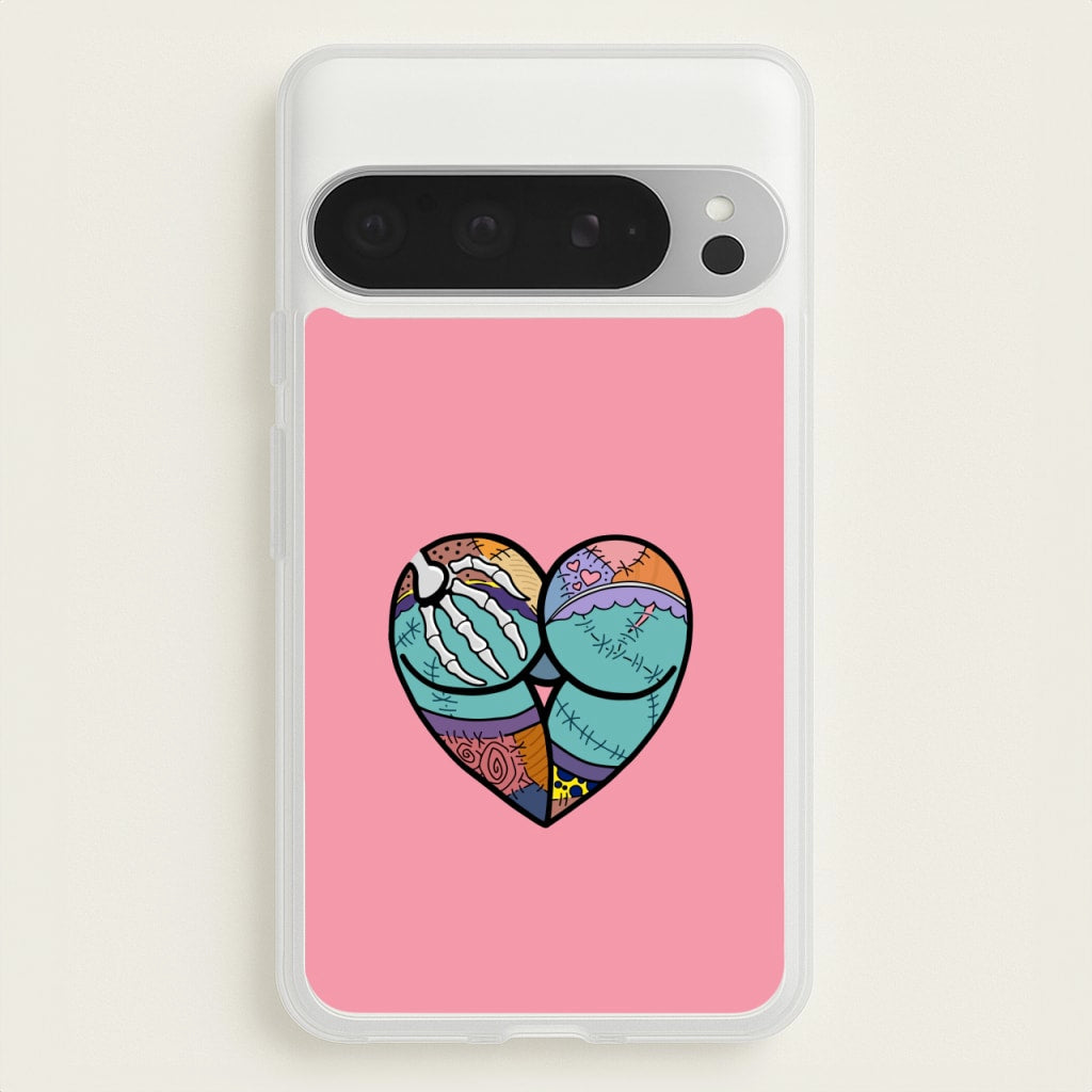 Sally And Jack Heart - TNBC  - Christmas Phone Case for Google Pixel 9 Pro XL