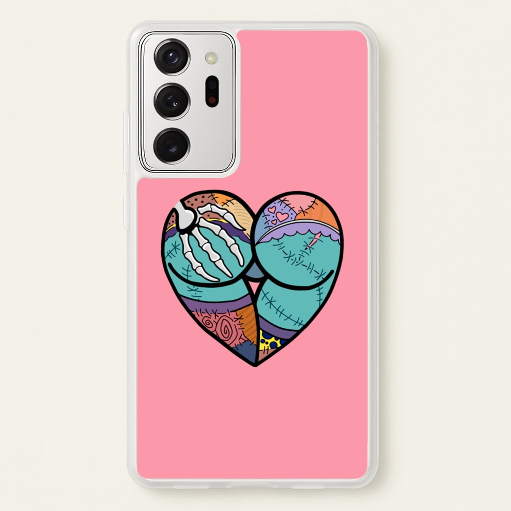 Sally And Jack Heart - TNBC  - Christmas Phone Case for Galaxy Note 20 Ultra