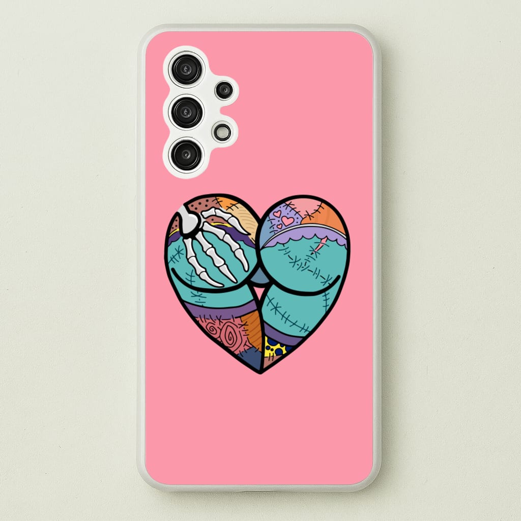 Sally And Jack Heart - TNBC  - Christmas Phone Case for Galaxy A13