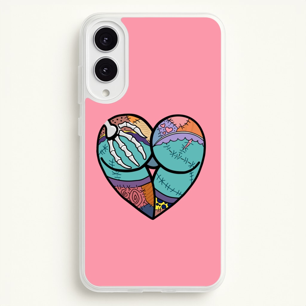 Sally And Jack Heart - TNBC  - Christmas Phone Case for Galaxy S25 Edge