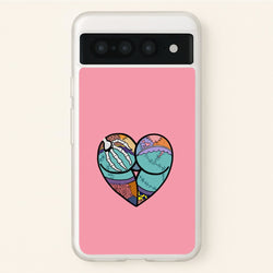 Sally And Jack Heart - TNBC  - Christmas Phone Case for Google Pixel 7 Pro