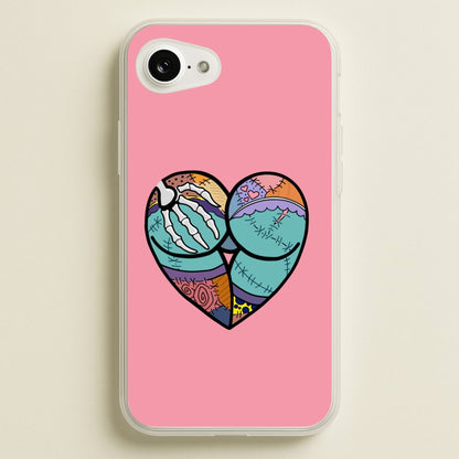Sally And Jack Heart - TNBC  - Christmas Phone Case for iPhone 16e