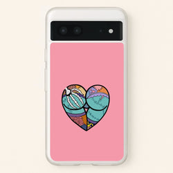 Sally And Jack Heart - TNBC  - Christmas Phone Case for Google Pixel 7